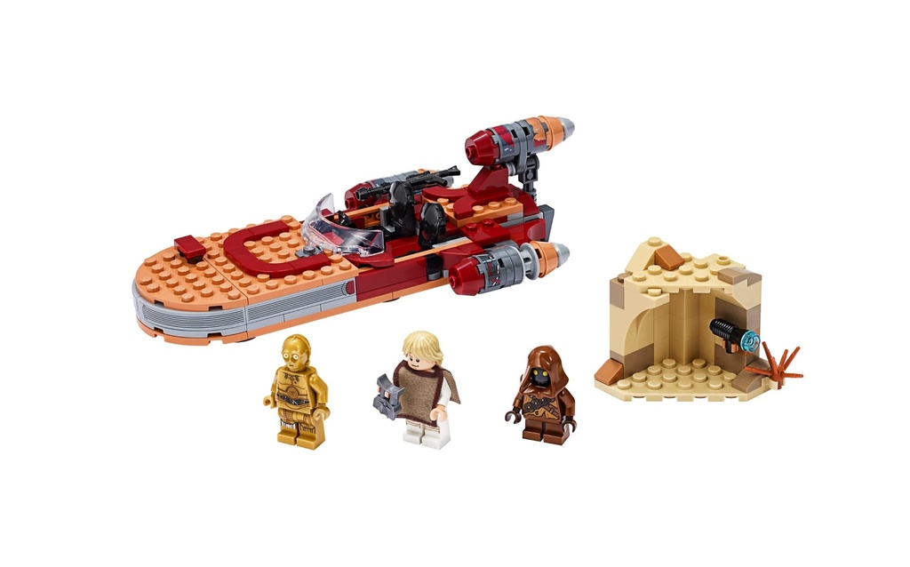 LEGO Star Wars A Hope Luke Skywalkers LandspeederFun Toy Building Kit Awesome Gift Idea for Kids