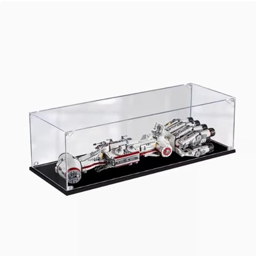 Acrylic Transparent Display Case for Lego 75244 Rectangular Arms Model Dustproof Transparent Display Case Showcase 255 110 74 inches Display Case Only 3mm