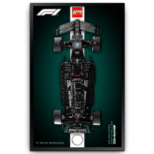 BoHeart Acrylic Display Wallboard for Lego 42115420834212542171for RacingCompatible with Lego Racing Only Display WallboardNo Model 42171