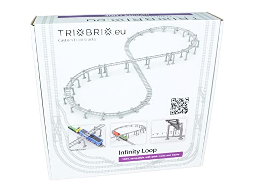 Trixbrixeu Infinity Loop Compatible with Lego 60197 60198 10277 60205 60238
