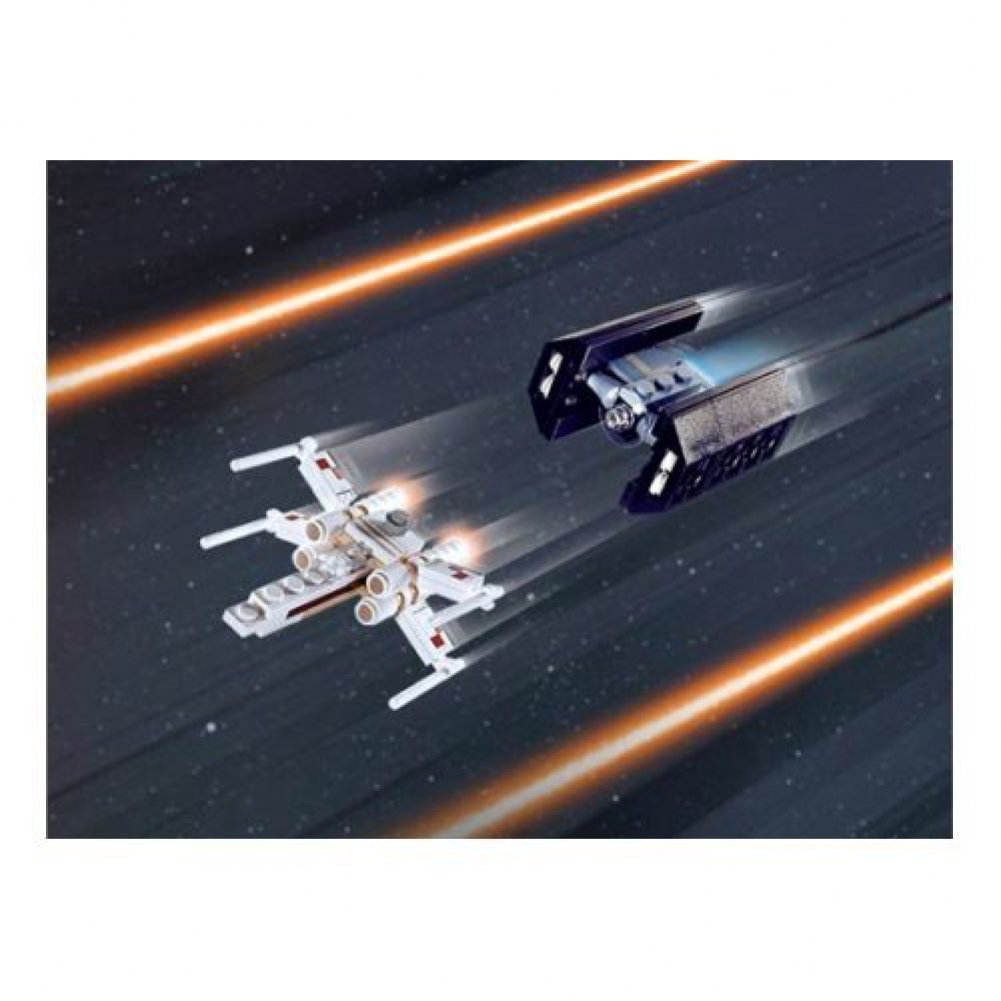 LEGO Star Wars 4484 Mini Xwing Fighter and TIE Advanced