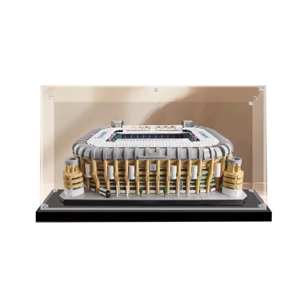 Acrylic Display Box for Lego 10299 Football Stadium Transparent dustproof Display Box Compatible with Lego10299 Construction kit Model Gift Display Box Model not Included 3mm
