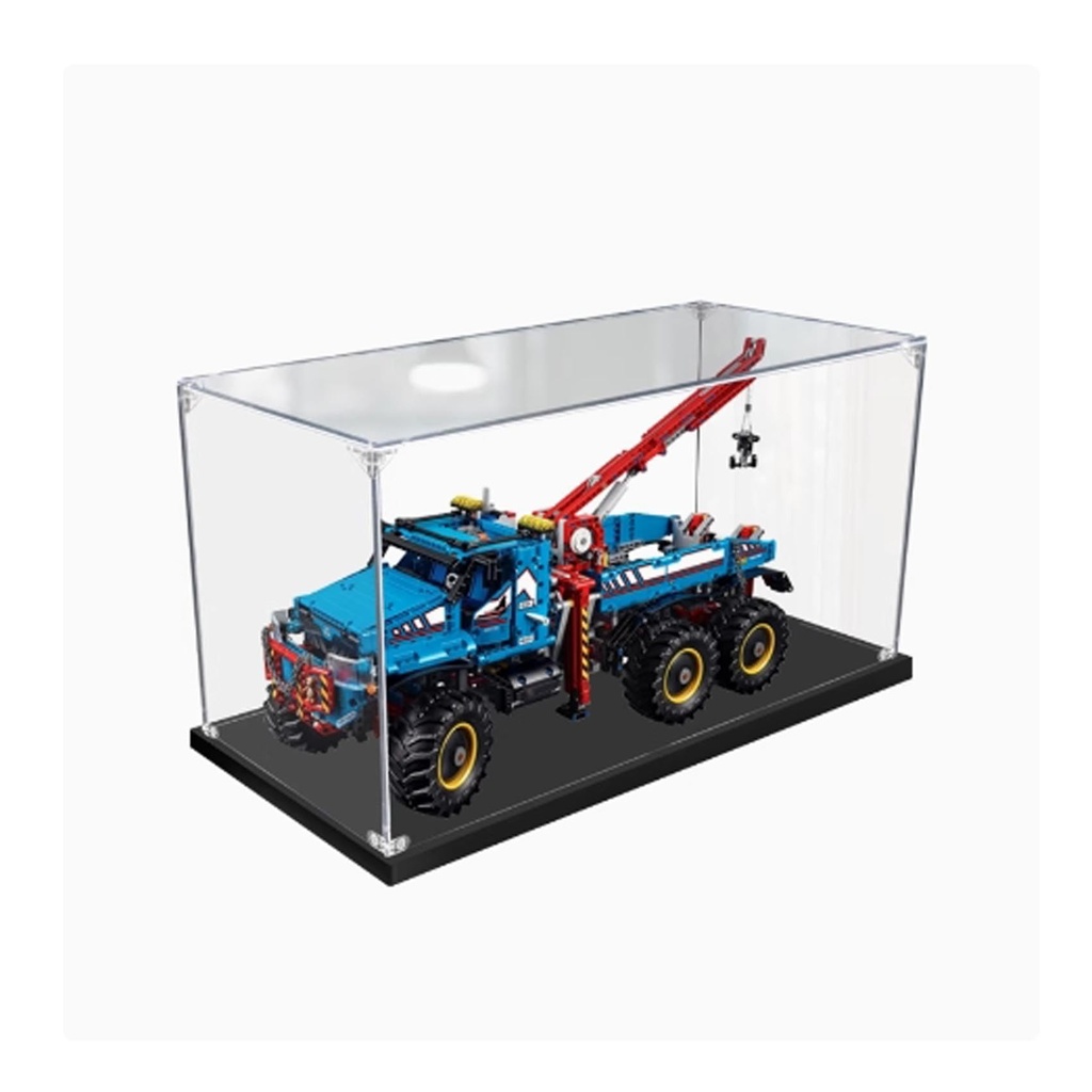 Dustproof Transparent Storage Acrylic Display Box 42070 Remote Control OffRoad Leather 275118157 inches for Lego Toys Lego Models not Included 2mm