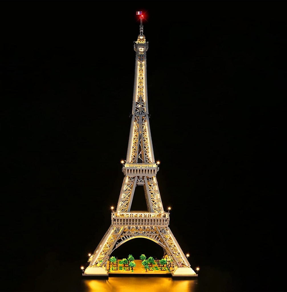 BrickBling Decoration Lighting Compatible with Lego The Eiffel Tower Building Set LED Light Set for 10307 Eiffel Tower Architecture Creative Toy