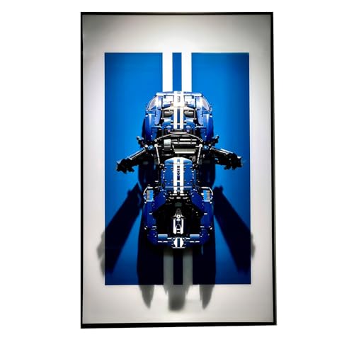 Display Wallboard for Lego Technic 2022 42154 Car Model Kit Adult Collectibles Lego Car Wall Mount for Supercar Great for Lego Lovers Only Display Wallboard