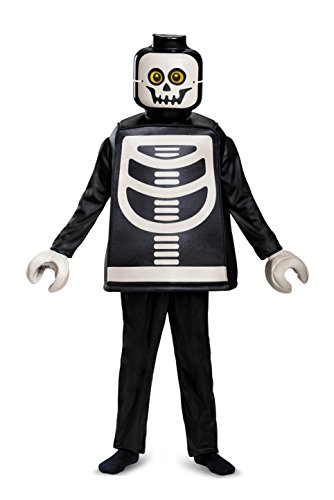 LEGO Skeleton Deluxe Costume Black Large 1012