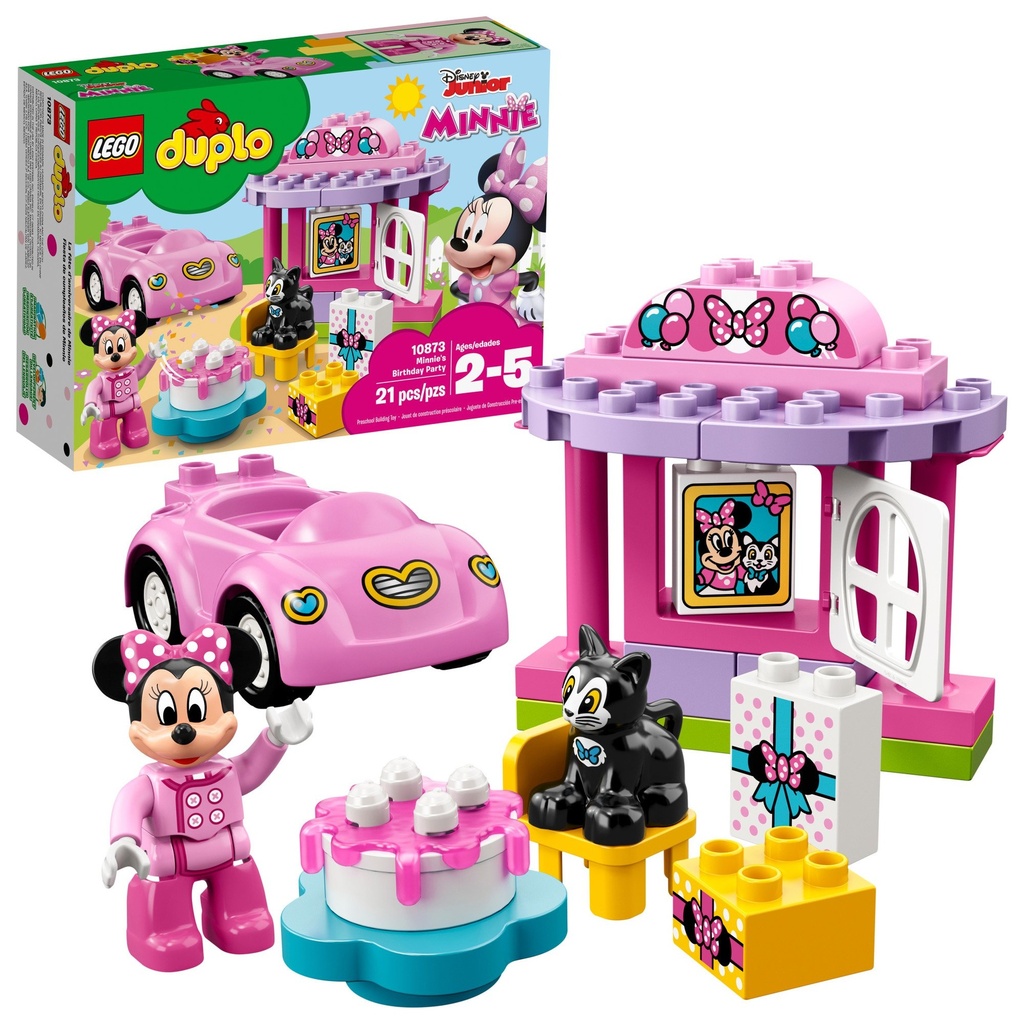 LEGO DUPLO Minnies Birthday Party 10873 Building Blocks 21 Piece