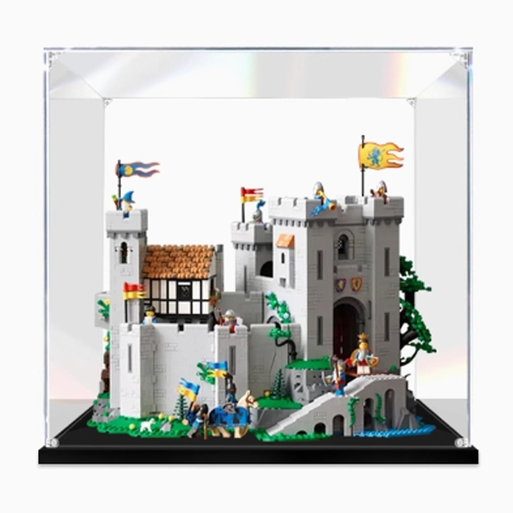 Acrylic Display Box for Lego 10305 The Knights Castle Clear Dustproof Display Box Box Only Lego Set Not Included 3mm