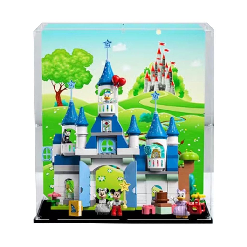 HAIWENFEIQI Acrylic Display Box for Lego 10998 The Magic CastleTransparent dustproof Display Box Compatible with Lego 10998 Construction kit Model not Included 52 x 25 x 57 cm