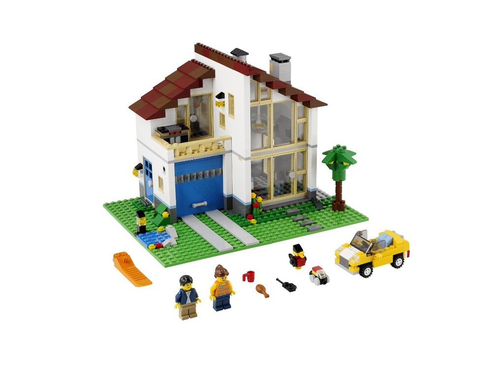 LEGO Creator Casa Familiar Building Sets Multicoloured 8 Years 756 Pieces 12 Years