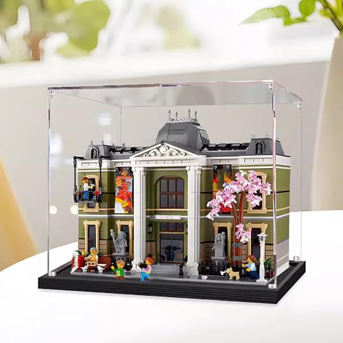 Acrylic Display Case for Lego 10326 Museum Building Block Model Storage Transparent Dustproof Display Box 45x30x35cm Display Box Only Gift Idea Customizable 3mm