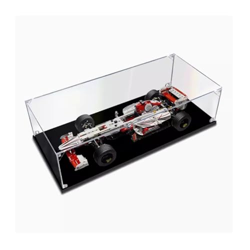 Acrylic display case For Lego 42000 Racecars model dustproof transparent acrylic display case storage box model not included 2mm