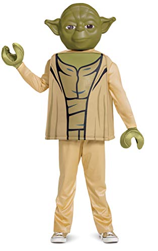 Lego Yoda Deluxe Costume for Kids Lego Star Wars Size Medium 78
