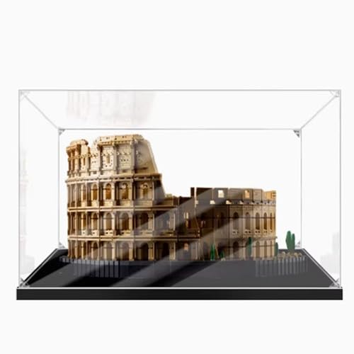 Acrylic Display Case Compatible with Lego 10276 Colosseum Model Set Dustproof Transparent Display Case Storage Box Display Case Only 2mm