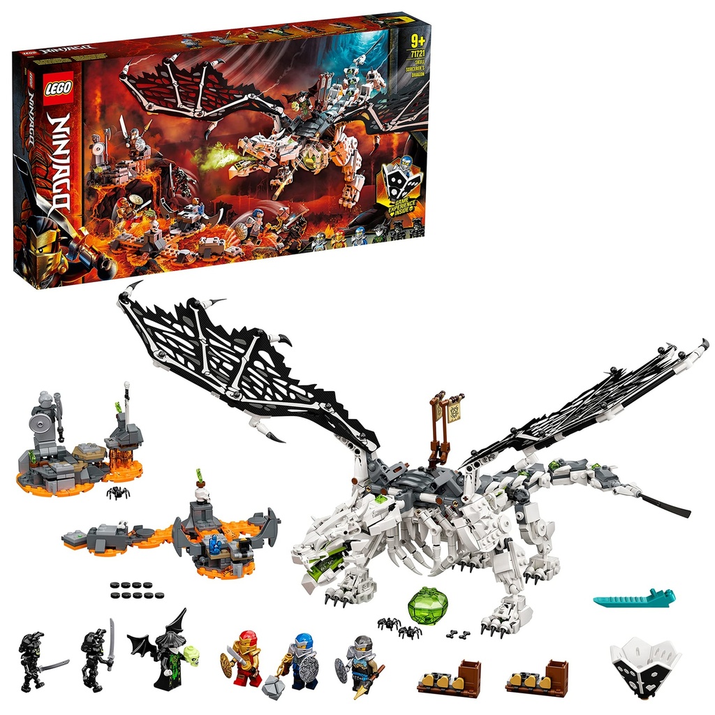 LEGO 71721 Ninjago Skull Sorcerers Dragon