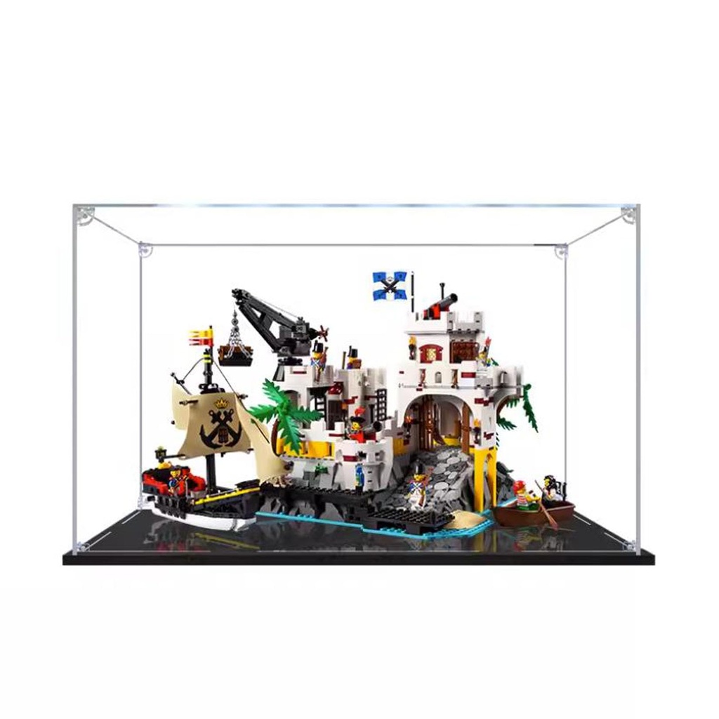 Acrylic Display Case for Lego Eldorado Fortress 10320 Showcase Protect Decorate Your Masterpieces with Dustproof Storage Gifts 3mm Transparent