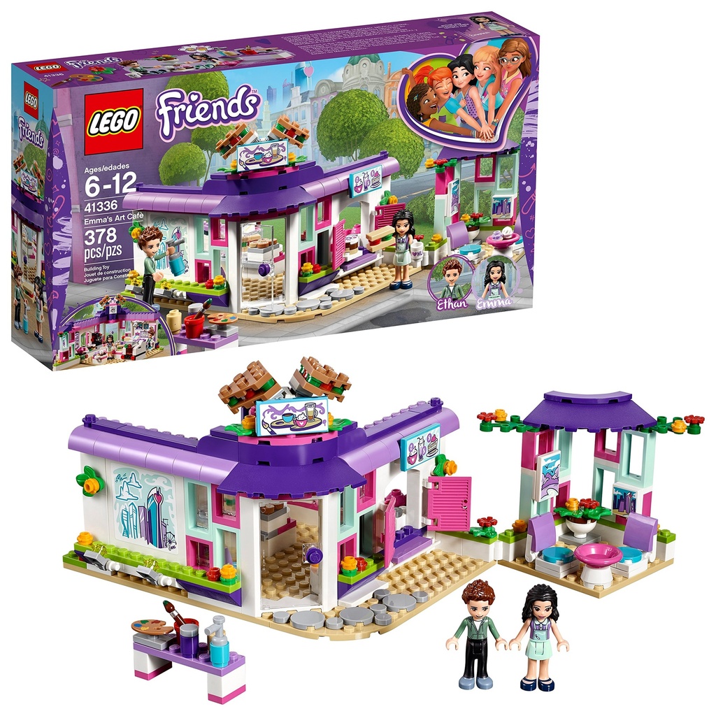 LEGO Friends Emmas Art Café 41336 Building Set 378 Piece