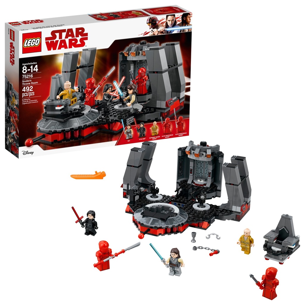 LEGO Star Wars 75216 Snokes Throne Room 492
