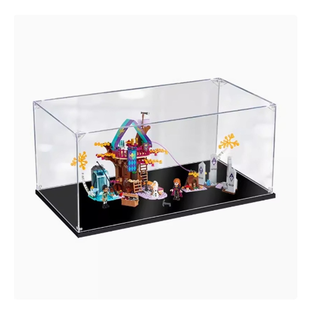 Acrylic display case For Lego 41164 Psychedelic Treehouse model dustproof transparent acrylic display case storage box model not included 2mm