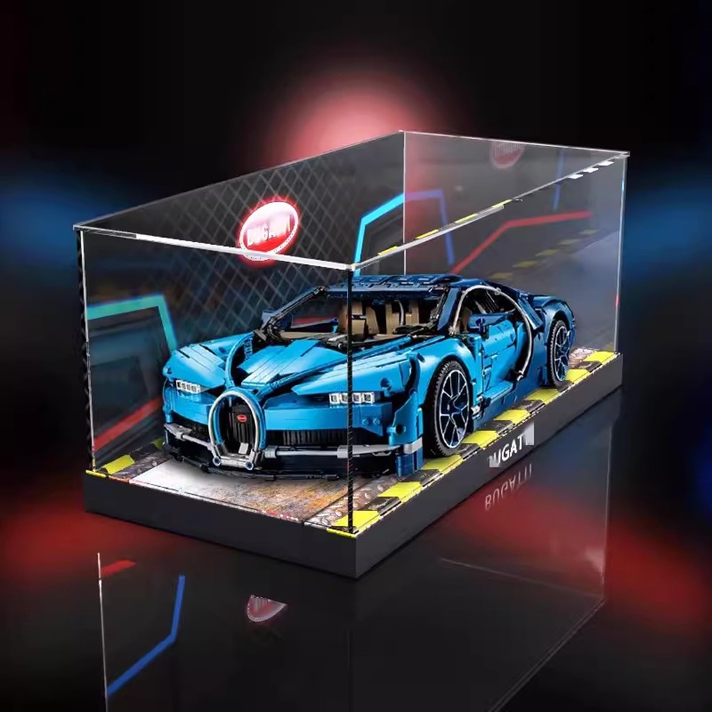 Acrylic Display Case Is Suitable for Lego 42083 Sports Car Model It Has Functions Such As Dust Prevention Display and Collection Only Display Box