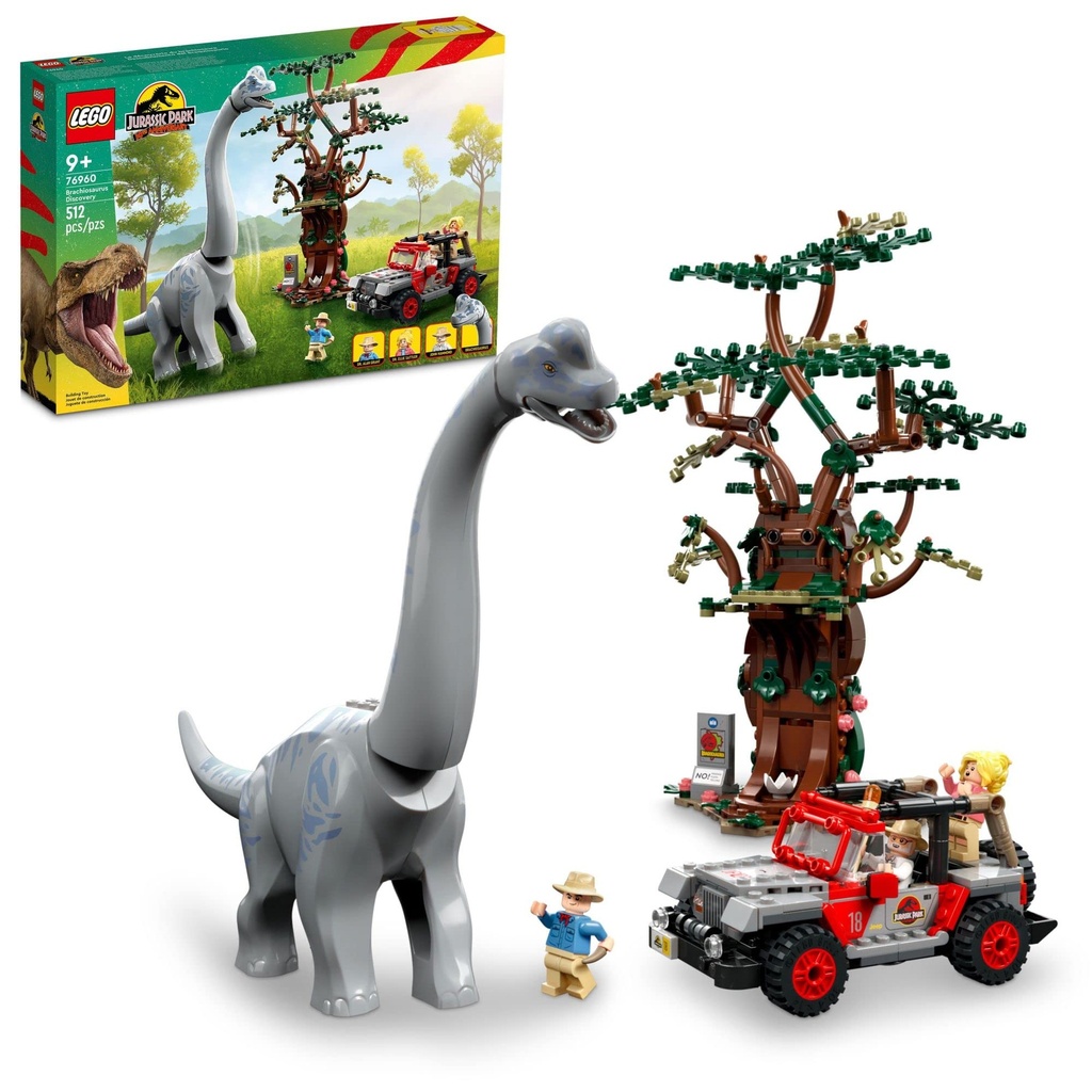 LEGO Jurassic World 76960 Brachiosaurus Discovery 512 Pieces