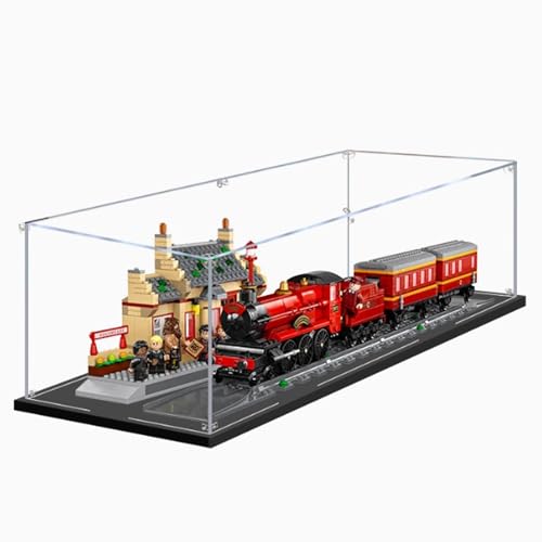 Acrylic Display Box for Lego 76423 Express and Station Model Kit Clear Acrylic Box for Displaying Dolls Dustproof Display Box Box Only 2mm