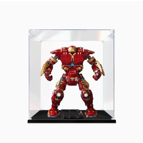 Acrylic display case for Lego 76210 Robotics model Transparent display case selfassembling dustproof collectibles display case196 x 118X 216 inchesDisplay box only 3mm