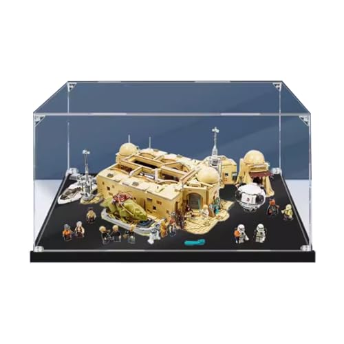 FEIFANBOYANG Acrylic Display case for Lego 75290 Bistro Model Transparent Display case selfAssembling dustproof Collectibles Display case287 x 188 x 98 inchesDisplay Box only 2mm