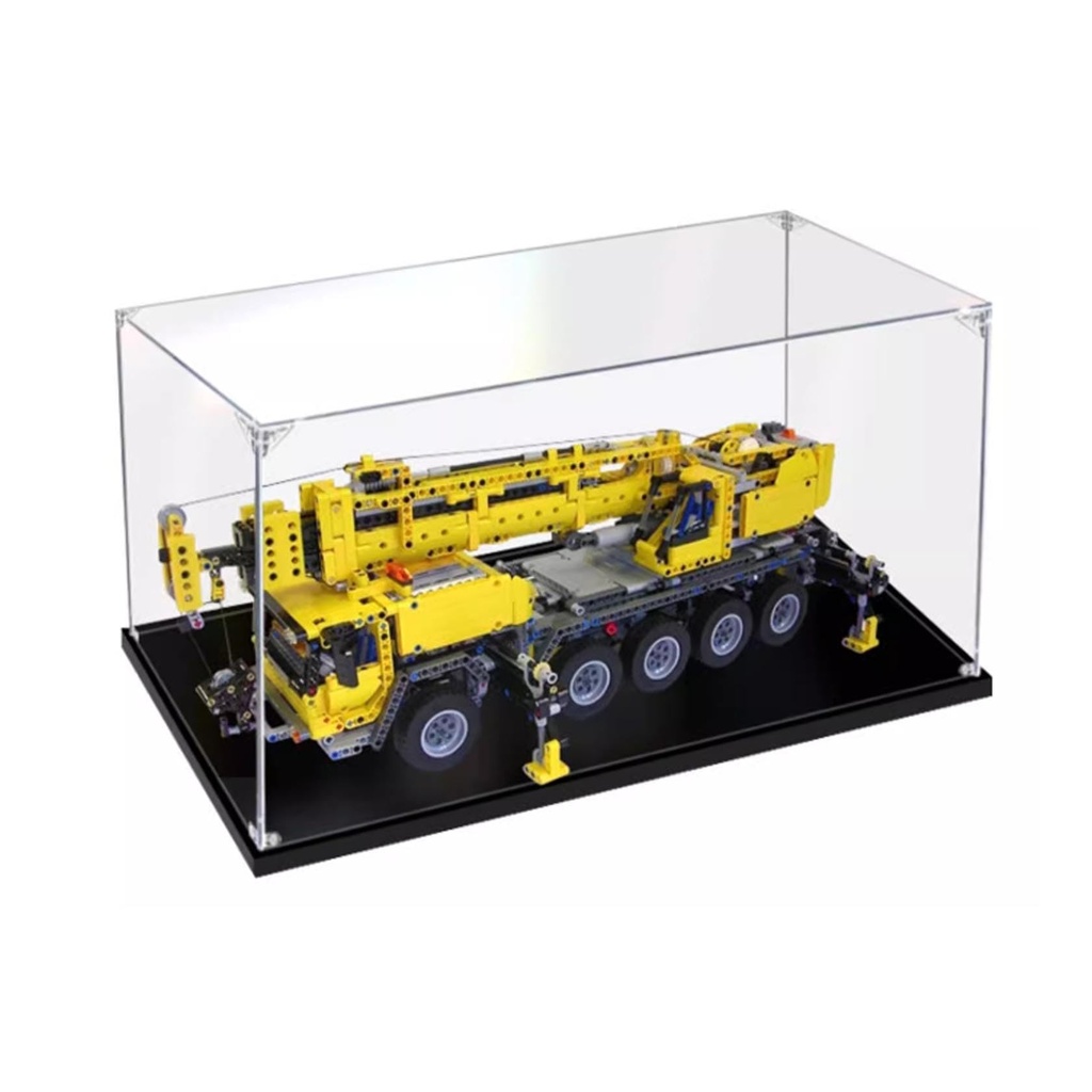 Transparent Acrylic display box for Lego 42009 Mobile Cranes model Dustproof Storage Display Box Model Not Included 2mm