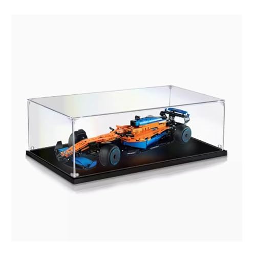 Acrylic display case For Lego 42141 Racecars model dustproof transparent acrylic display case storage box model not included 2mm