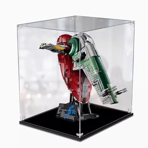 Clear Acrylic Display Box Compatible with Lego 75060 Toys Model Dustproof Display Gifts Protect Decorations Collectibles Storage Organizer Box Only 2mm