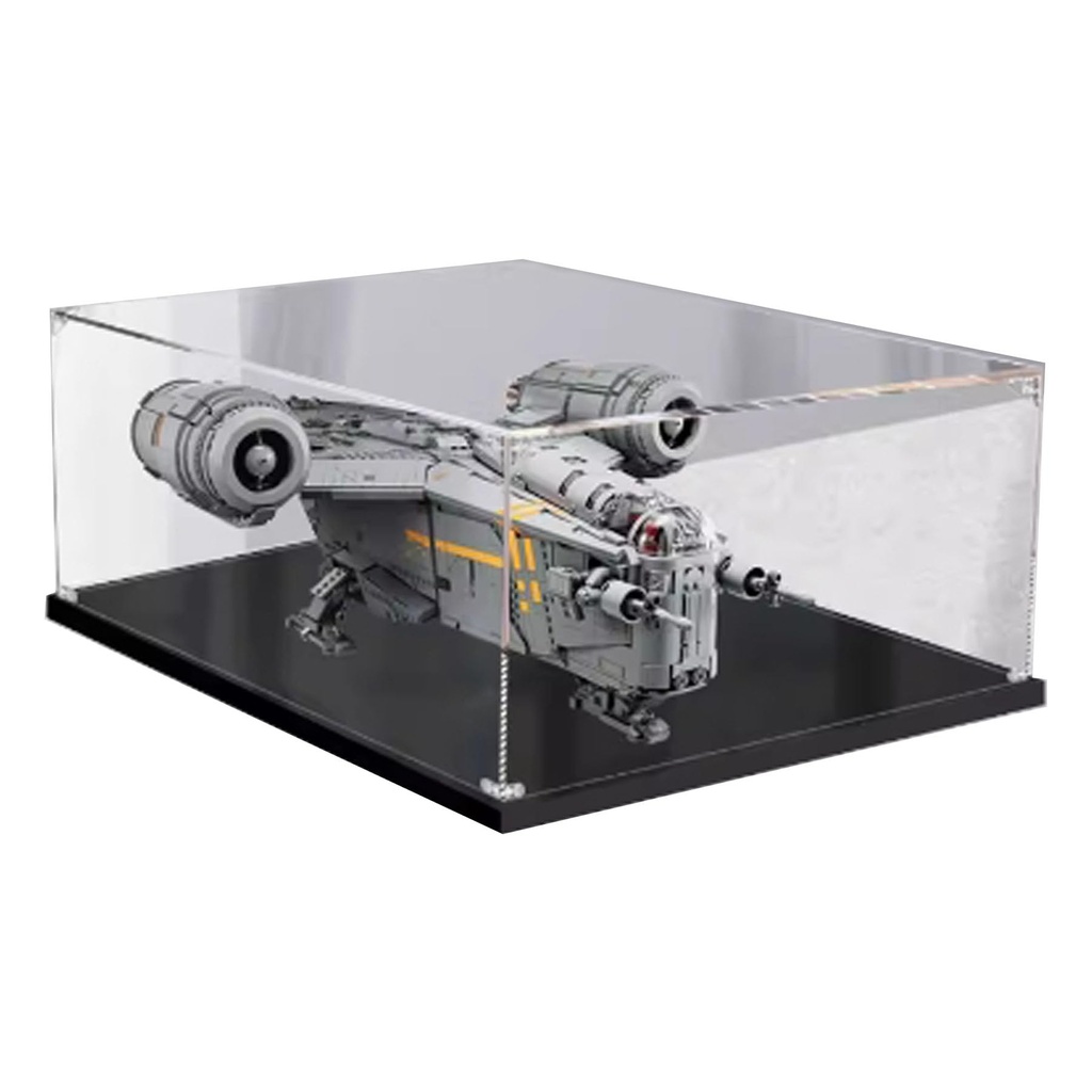 Acrylic Display Case Compatible with Lego 75331 Razor Crown Building Block Model Protective UV Dust Collector Box Collectors Gift Protect and decorate your masterpieces Box Only 3mm