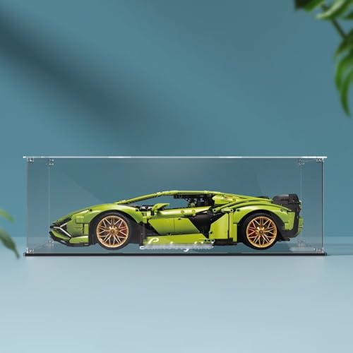 Acrylic Display Case Is Suitable for Lego 42115 Sport Racing Car Show Box Used for Collecting Displaying and Organizing Models3mm A