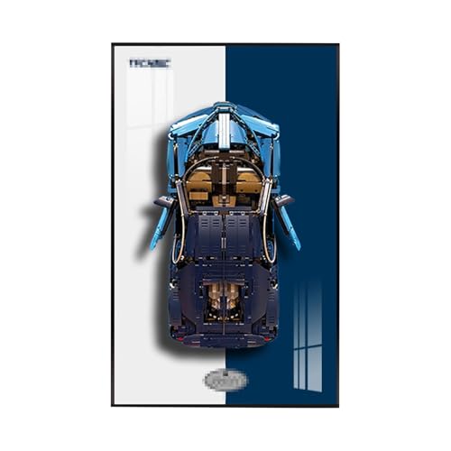 BoHeart Acrylic Display Wallboard for Lego 42083 Racing Compatible with 42083 Only Display WallboardNo Model D Style