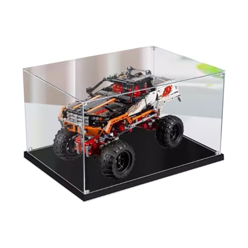 Transparent acrylic display box for Lego 9398 offroad vehicle model collection dustproof display box display box only 3mm