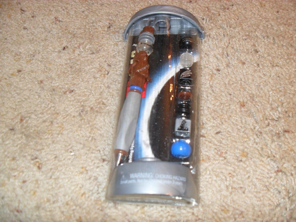 LEGO Star Wars Chewbacca Wookiee 1727 Writing System Connect Build Pen Dated 2002 by LEGO