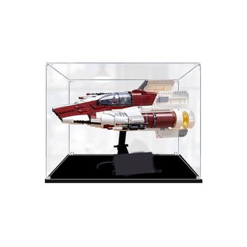 BoHeart Acrylic Display Case for Lego 75275 Building Block Model Dustproof Display Box Size503035 cm Model Not Included Classic Version3mm