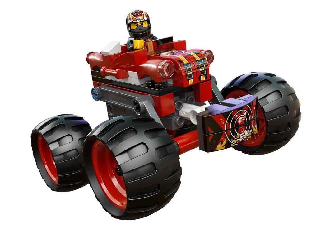 LEGO RACERS 2012 SERIES 1 CRAZY DEMON 9092