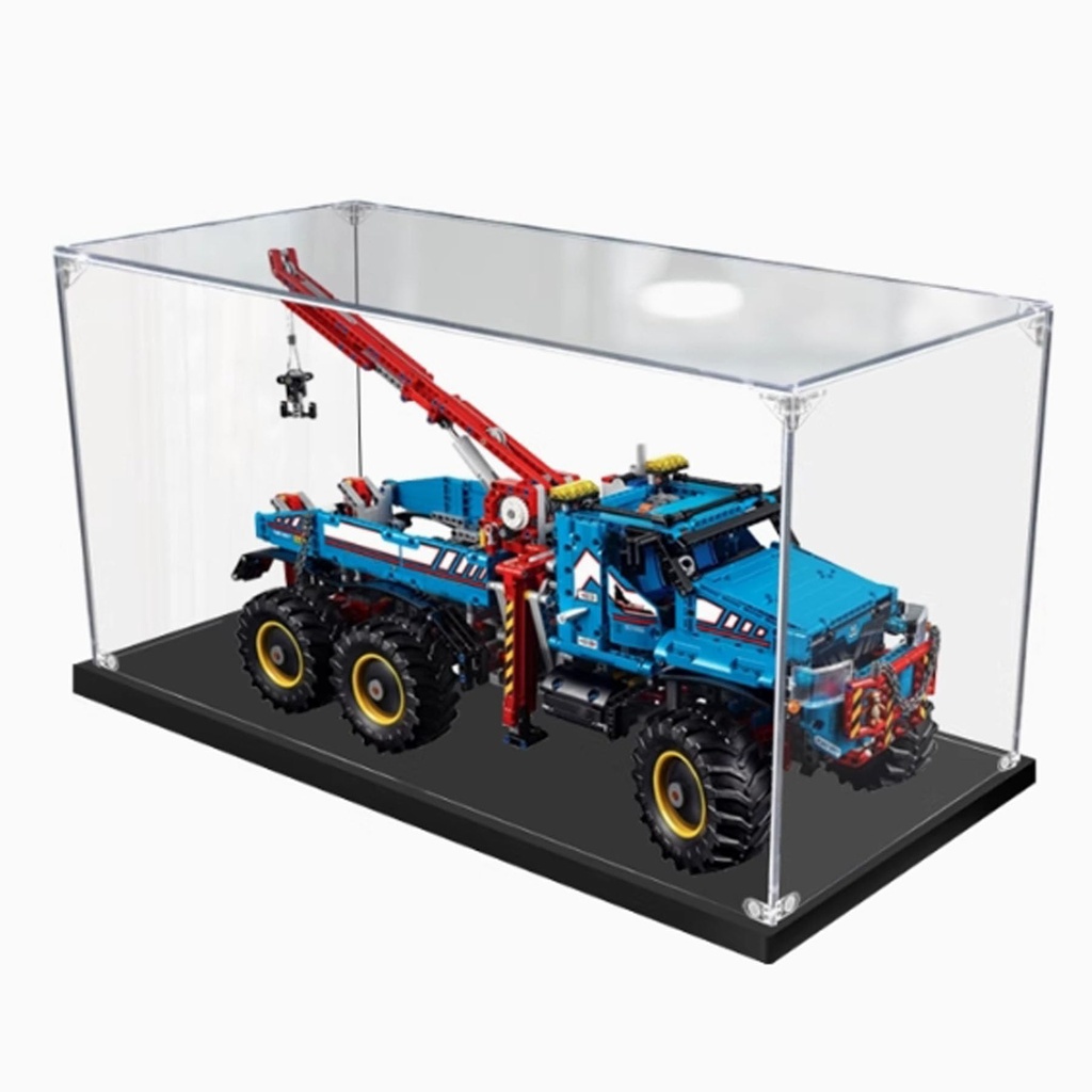 CHIFENMS Acrylic Display Box for Lego 42070 AllTerrain OffRoad Vehicle Clear Dustproof Display Box Box Only Lego Set Not Included 3mm