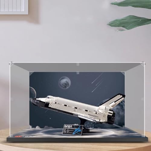 Acrylic Display Box for Lego 10283 NASA Space Shuttle Discovery Model Kit Clear Acrylic Box for Displaying Dolls Dustproof Display Box Box Only
