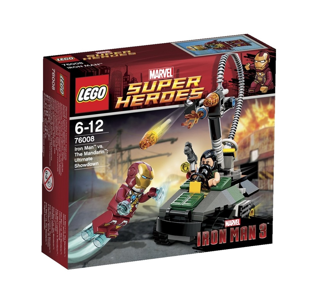 LEGO 76008 Marvel Super Heroes Iron Man vs The Mandarin Ultimate Showdown Lego Super Heroes japan import