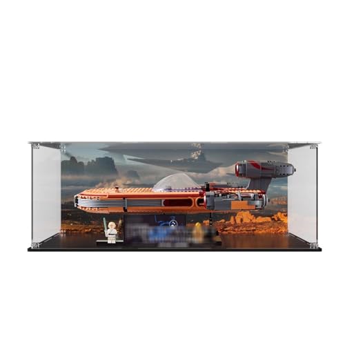 Acrylic Display Case Is Suitable for Lego 75341 Lukes Land Flying Car Show Box Used for Collecting Displaying and Organizing Models3mm B