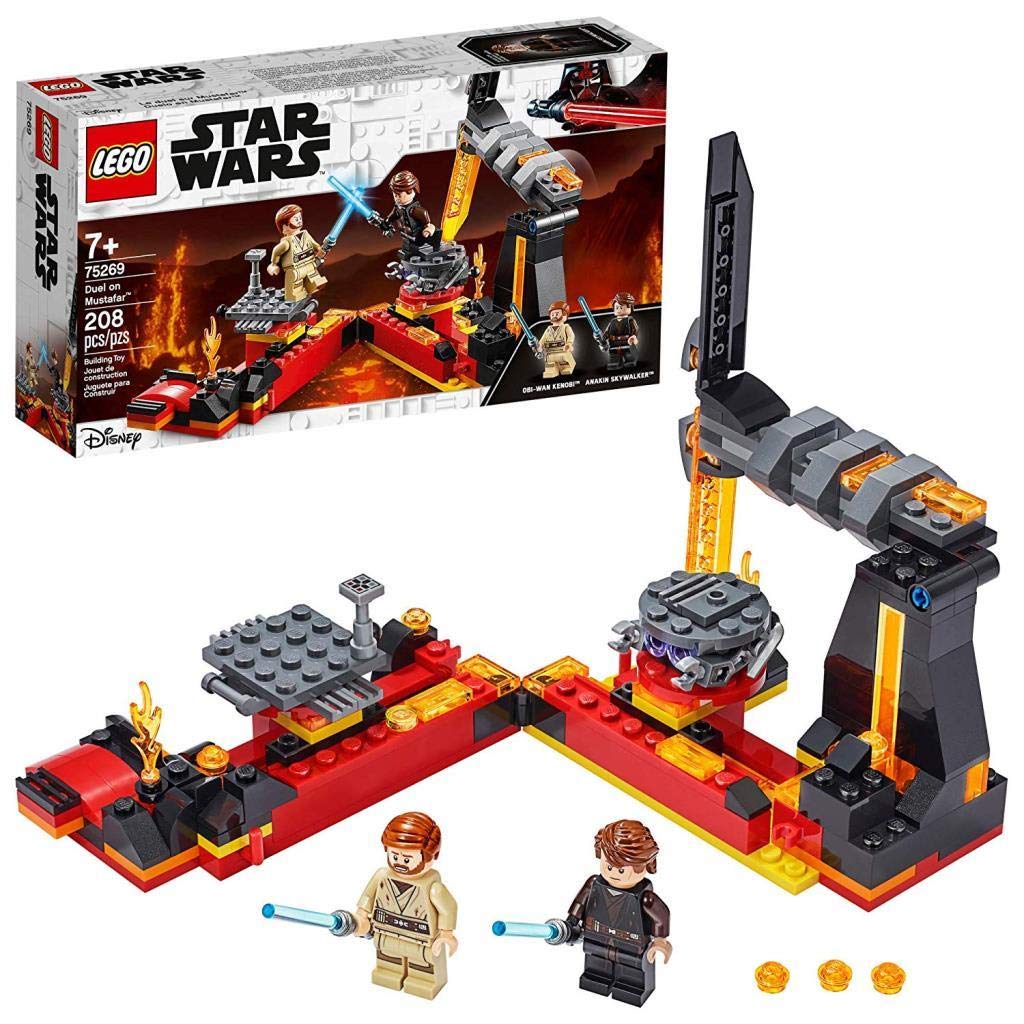 Star Wars TM LEGO 75269 Star Wars Duel on Mustafar Revenge of the Sith Playset with Anakin Skywalker and ObiWan Kenobi Minifigures