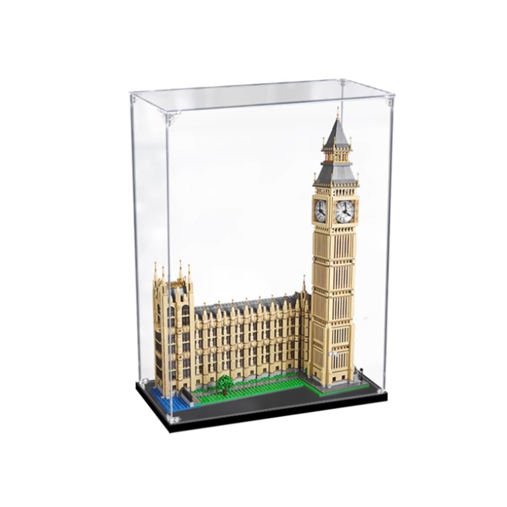 Acrylic display case For Lego 10253 London Big Ben model dustproof transparent acrylic display case storage box model not included 2mm