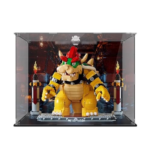 Acrylic Display Case Is Suitable for Lego 71411 Bowser Show Box Used for Collecting Displaying and Organizing Models3mm B
