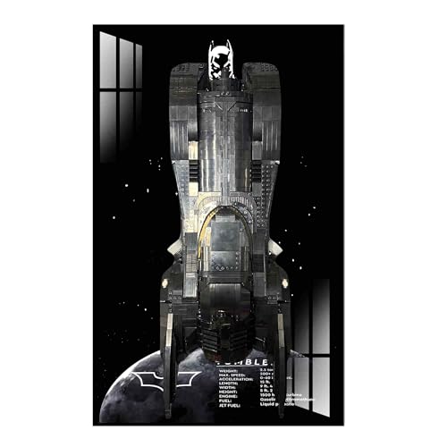 Display Wall Mount for LEGO for 76139 for Batmobiile 1989 Model Wall Mounting Bracket Decoration No Model Batmobiile 1989A