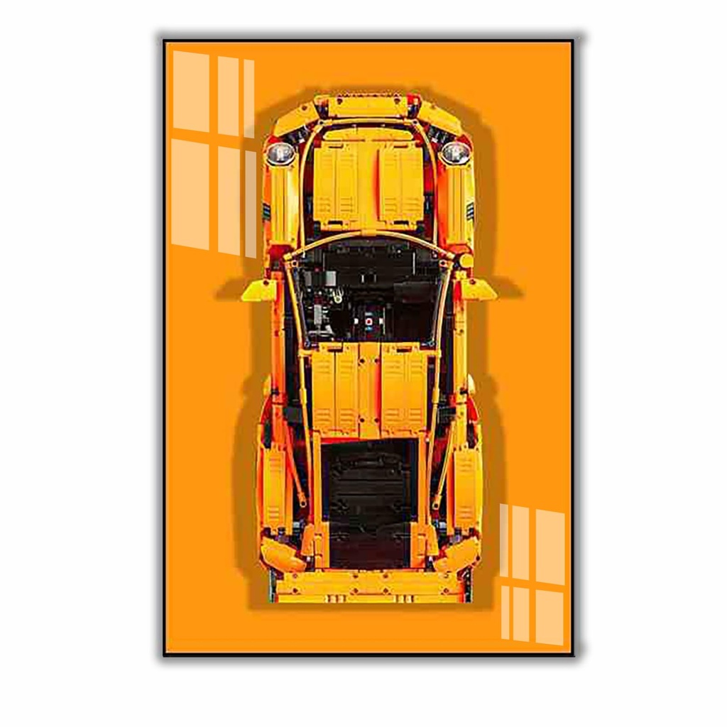 Display Wallboard for Lego Technic 42115 42125 42143 42056 42096 42083 10242 ect Compatible with Lego Cars Gift Ideas for Lego Car Wall Mount EnthusiastsOnly Display Wallboard 42056