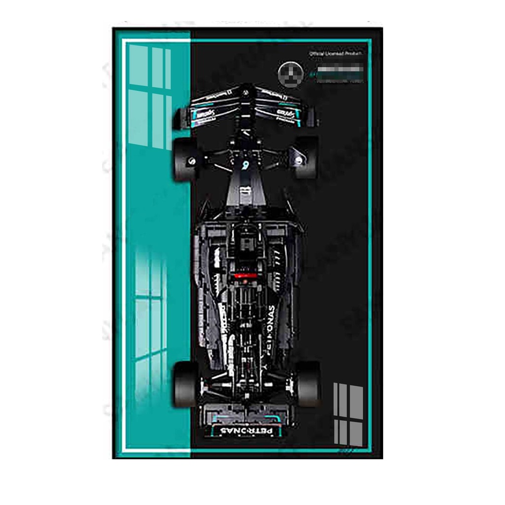 Display Wallboard for Lego 42171 F1 Racing Car Model Decorative Display Case for Lego Car Wall Mounted Displays Wallboard GiftOnly Display Wallboard NO Model A