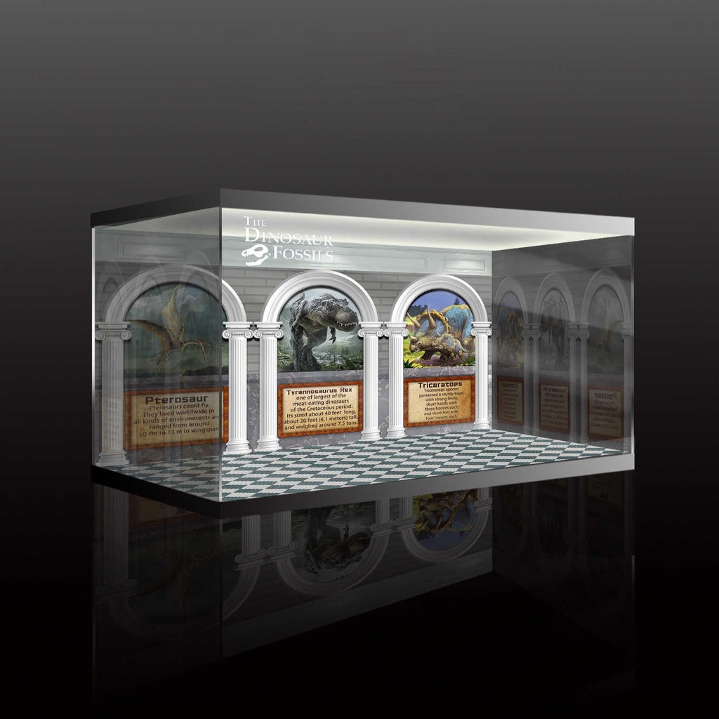 Acrylic display box for LEGO 21320 dinosaur fossil building block model special display box collectible model best giftmodel not included