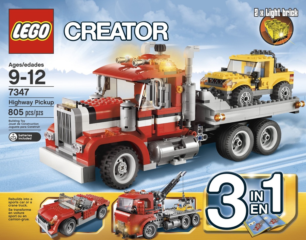 LEGO CREATOR HIGHWAY PICKUP 7347
